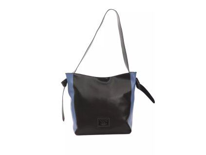 Černá kožená dámská taška přes rameno