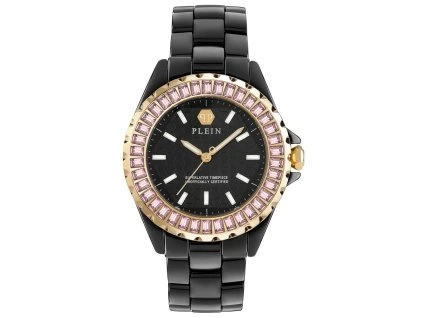 Černé keramické hodinky