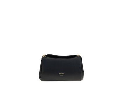 Černá kožená taška přes rameno Bos Taurus