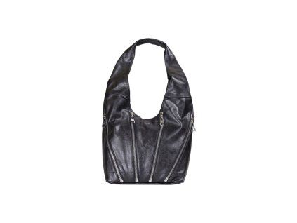 Černá polyesterová kabelka