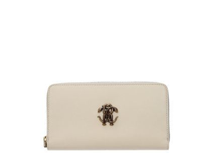 Béžová kožená peněženka