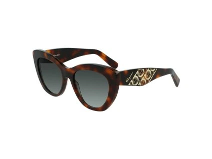 Hnědé acetátové sluneční brýle