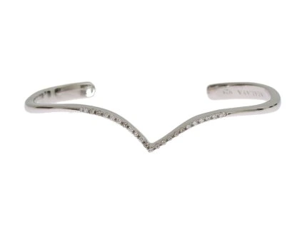 Skyfall CZ 925 Stříbrný Bangle Náramek