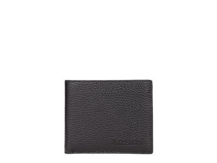Černá kožená peněženka