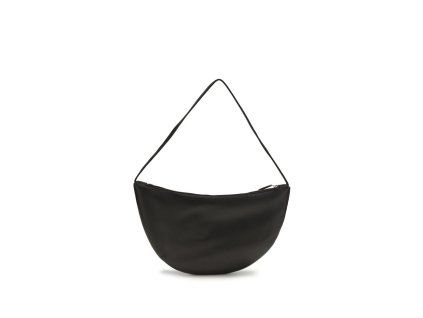 Černá kožená taška přes rameno Bos Taurus