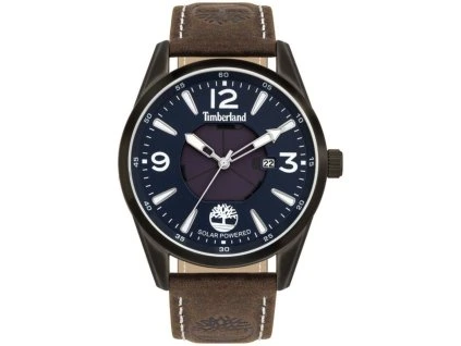 Hnědé kožené společenské hodinky