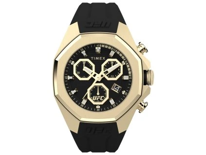 Černé syntetické hodinky