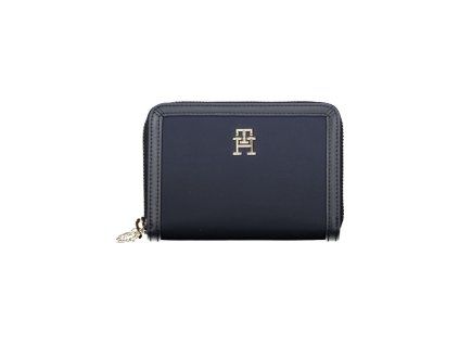 Modrá polyesterová dámská peněženka