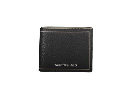 Černá kožená peněženka Pánský