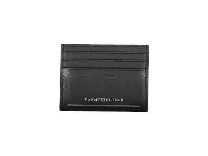 Černá kožená peněženka Pánský