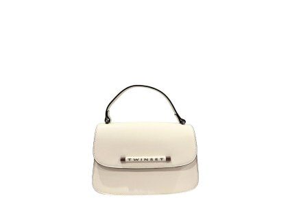 Dámská kabelka z bílého polyuretanu