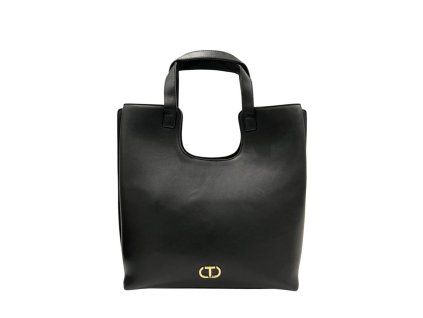 Černá PU Dámská taška přes rameno