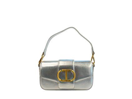 Stříbrný PU Dámský Shoulder Bag