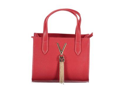 Dámská kabelka z červeného polyuretanu