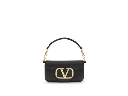 Černá kožená taška přes rameno Bos Taurus