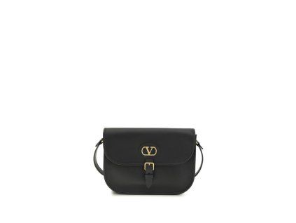 Černá kožená taška přes rameno Bos Taurus