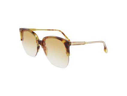 Hnědé acetátové sluneční brýle