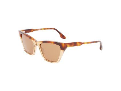 Hnědé acetátové sluneční brýle