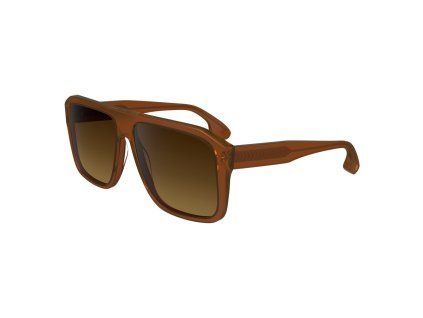 Hnědé acetátové sluneční brýle