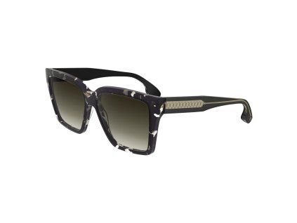 Hnědé acetátové sluneční brýle