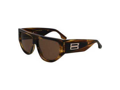 Hnědé acetátové sluneční brýle