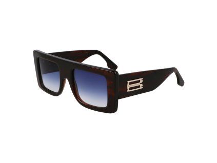 Hnědé acetátové sluneční brýle