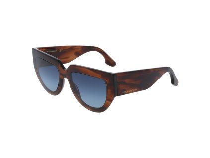 Hnědé acetátové sluneční brýle
