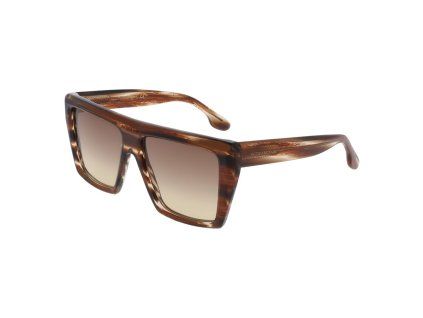 Hnědé acetátové sluneční brýle