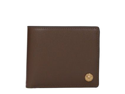 Hnědá kožená peněženka
