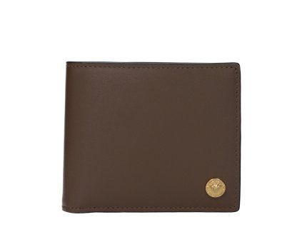 Hnědá kožená peněženka