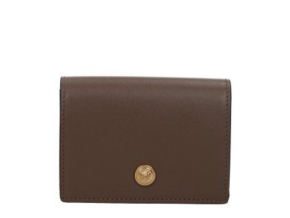 Hnědá kožená peněženka