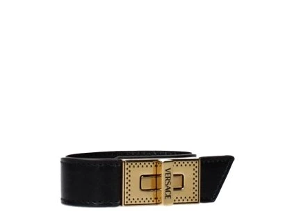 Černá kůže Náramek