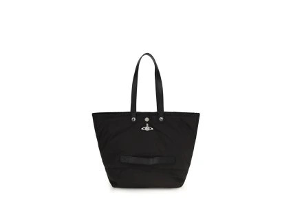 Černá polyesterová taška přes rameno