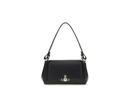 Černá kožená taška přes rameno Bos Taurus