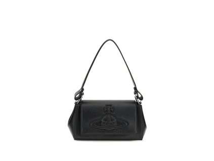 Černá polyetylenová taška přes rameno