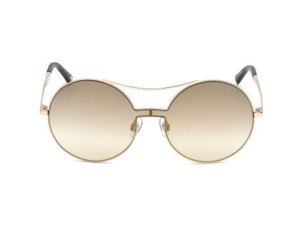 Zlaté kovové sluneční brýle