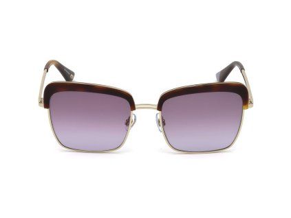 Zlaté kovové sluneční brýle