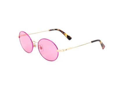 Zlaté kovové sluneční brýle