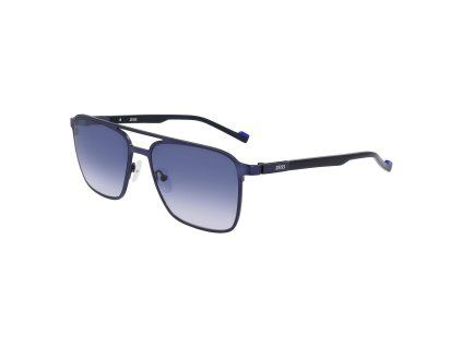 Modré kovové sluneční brýle