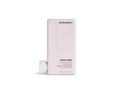 Objemový šampon pro jemné a barvené vlasy Angel.Wash (Shampoo) (Objem 40 ml)