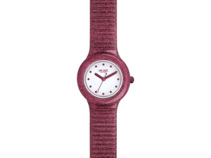 hodinky hip hop mod sparkling mania bordeaux glitter hwu1022