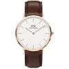 daniel wellington classic 40 bristol rg white 0109dw 14883006073800