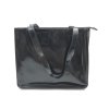 Dámský šperk – Black Patent Leather Tote