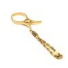 Dámský šperk – Gold Metal Glove Holder Keychain