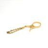 Dámský šperk – Gold Metal Glove Holder Keychain