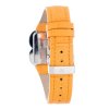 Dámský šperk – Orange Leather Dress Watch