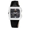 Dámský šperk – Black Leather Dress Watch