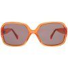 Oranžové plastové sluneční brýle
