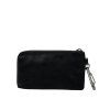 Černé nylonové logo Plaque Keyprsten Pouch Clutch Bags