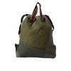 Vojenská zelená patchworková taška na batoh